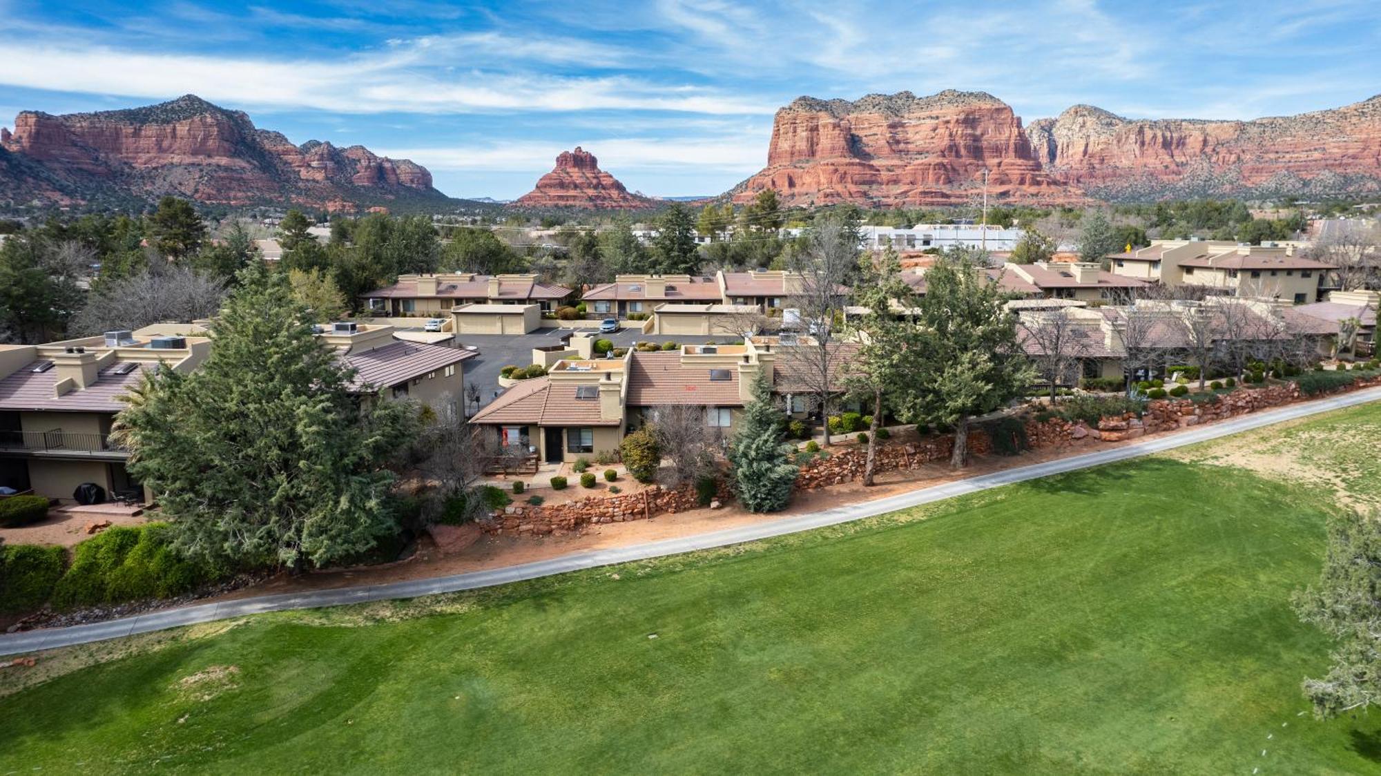 Stylish Townhome On Golf Course Red Rock View Sedona Eksteriør bilde