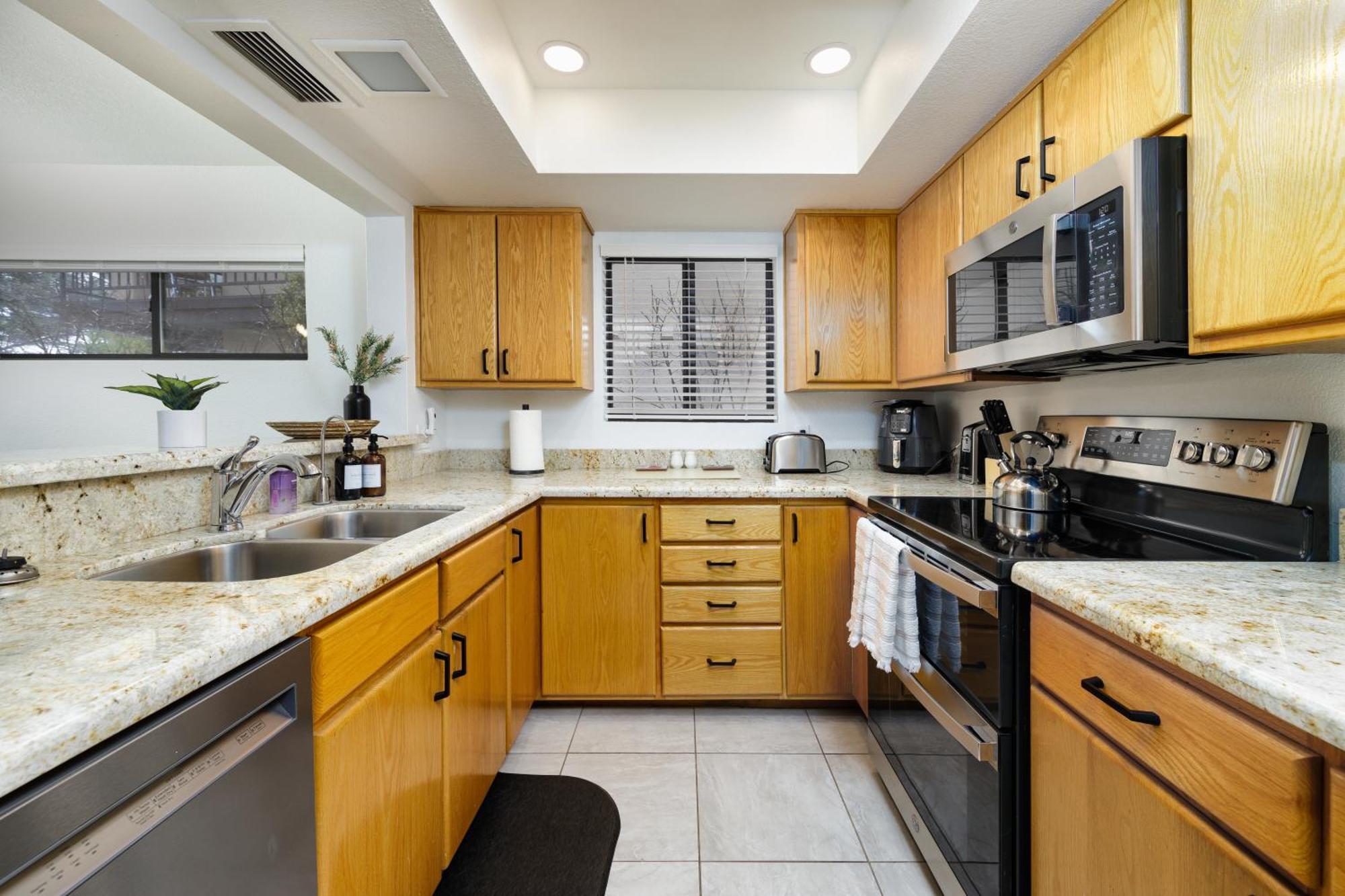 Stylish Townhome On Golf Course Red Rock View Sedona Eksteriør bilde