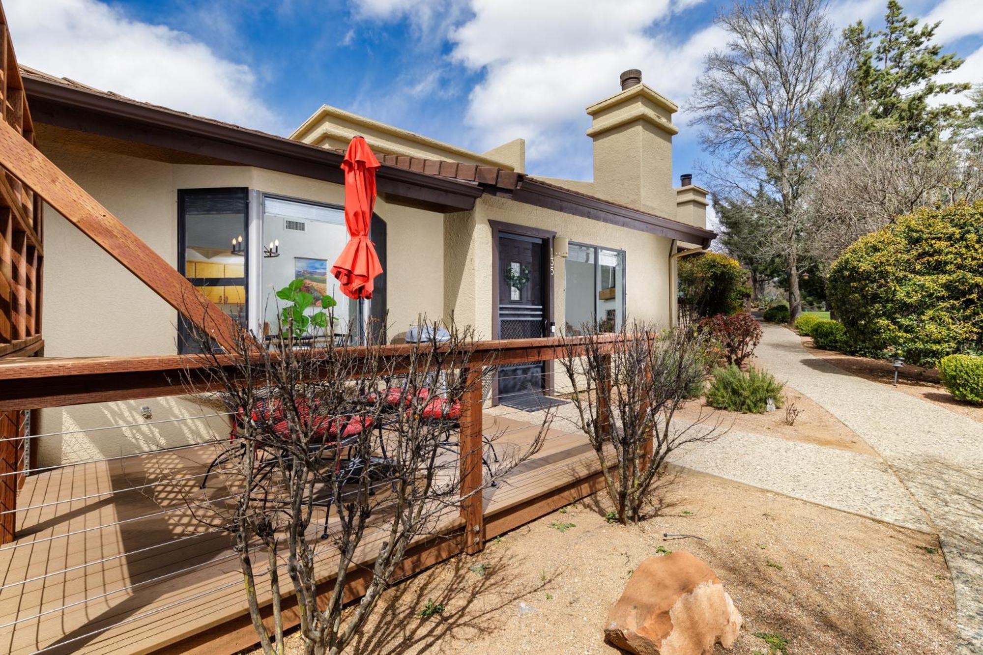 Stylish Townhome On Golf Course Red Rock View Sedona Eksteriør bilde