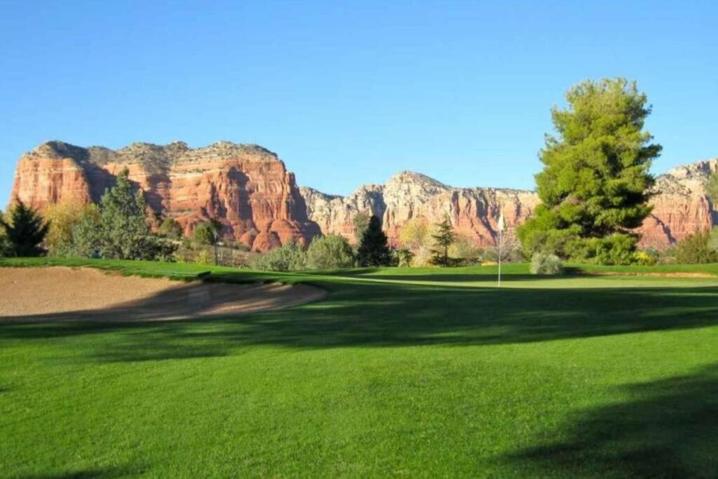 Stylish Townhome On Golf Course Red Rock View Sedona Eksteriør bilde